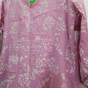 Lilac Kurta