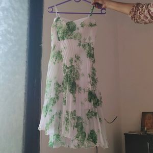 Sleeveless Floral Dress