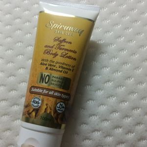 Saffron And Turmeric Body Lotion