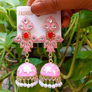 Meenakari Jhumka_3