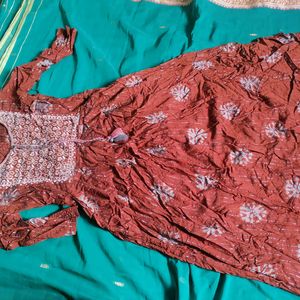 Rust Brown Kurta