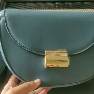 Bata Blue Handbag