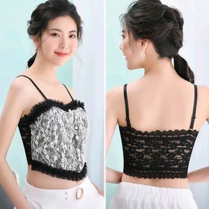 Cottagecore Lace Bustier Top