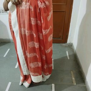 Thread Work Saree