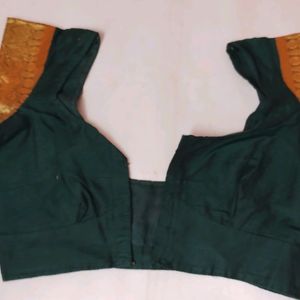 Set Of 2 Blouse - Green And Multicolour