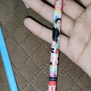 BTS Pen, Pencil And Keychain