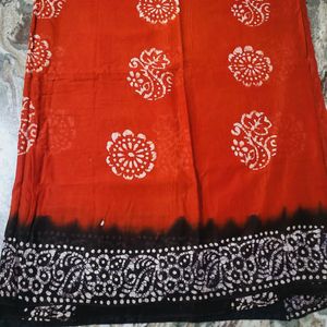 Mul Mu Cotton Saree