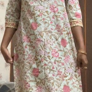 Pure Cotton Kurti