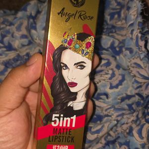 New Angel Rose 5 In 1 Matte Lipstick Upto 24 Hours