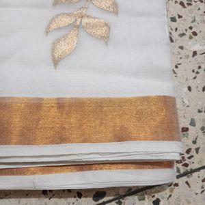 Hand Painted Handloom Saree