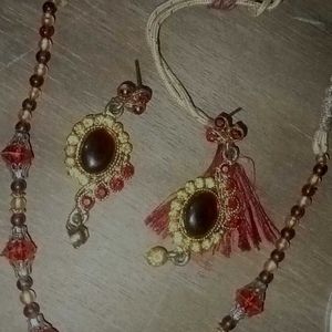 Red Stone Necklace