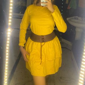 Yellow Cute Dress