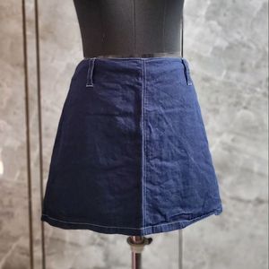 Blue Short Skirt