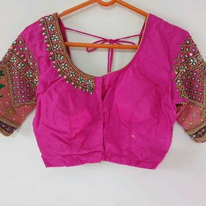 Bridal Wedding Aari Worked Blouse