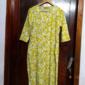 Indira Brand Floral Print Long Kurtas For Women