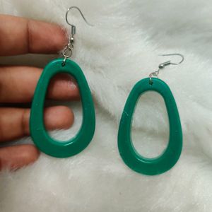 Teal Green Earrings