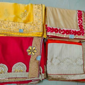 Combo Pack Of 4 Sarees