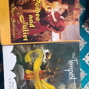 2 Shakespeare Books - Romeo & Juliet, The Tempest