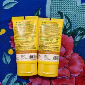 Mamaearth Ubtan Detan Sunscreen Combo