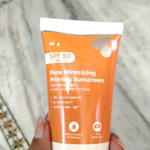 The Derma Co Pore Minimising Priming Sunscreen