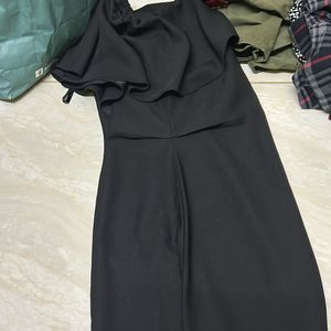 Black Off Shoulder Dress