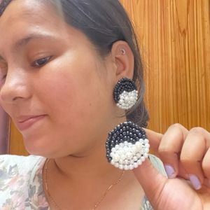 Handmade Moon Earrings