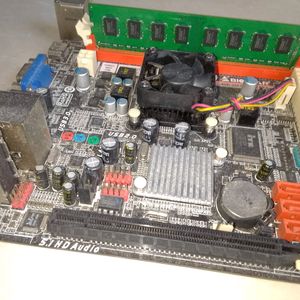 CPU Power Supply + Mother Board