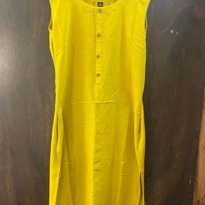 Yellow kurti