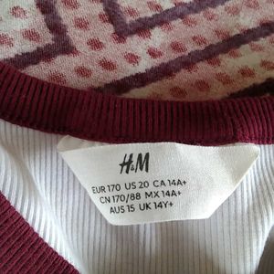 H&M Fitted Tshirt