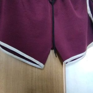 marron shorts for womens