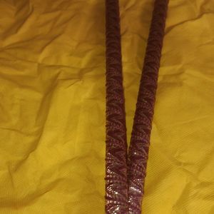 Beautiful Maroon dandya For Navratri