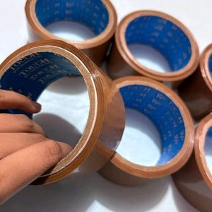 Combo Of 6 Brown Self Adhesive Tape 🟤