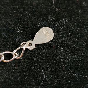 Pure Silver Bracelet (Ring + Heart)