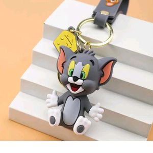 Pair Of Tom And Jerry😼🐭 Key Ring