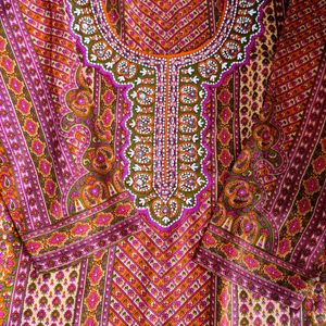 Silk Kurta With Embellishments