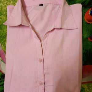 Pink Formal shirt For womens