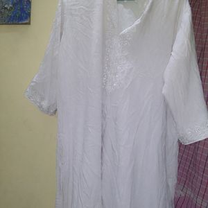 White Kurti