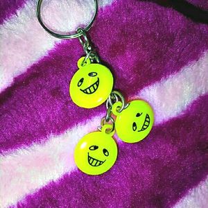 Smiley Key Chain 😄