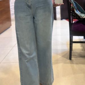 Viral Wide Leg High Waisted Jeans