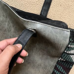 Faux leather Tote bag