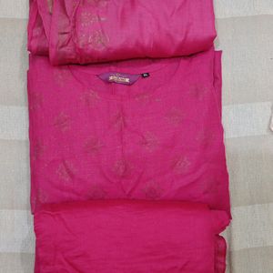 Kurta And Plaazo Set With Dupatta