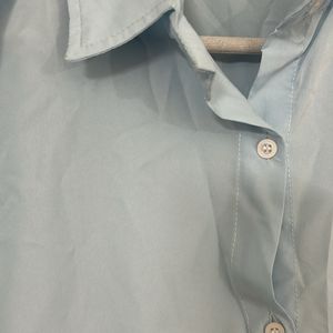 Light blue full sleeve shirt