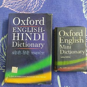 Oxford English-Hindi Dictionary (Large And Mini)