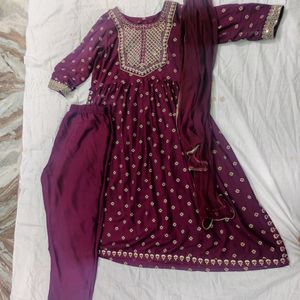 Festive Wear Kurta Set Woth Dupatta