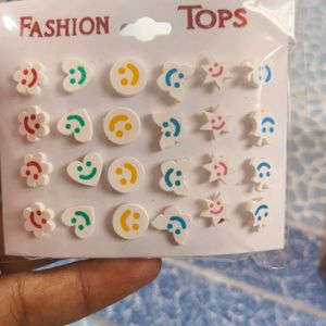 Emoji Studs Earrings