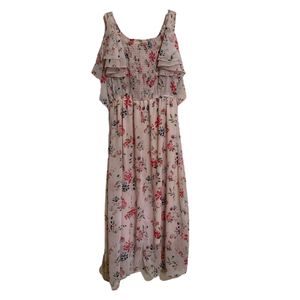 Florals Print Cottage Core Dress