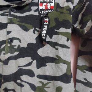 Army Model Shirt For Baby's