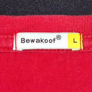 🍒Bewakoof Red Cotton Shirt For Men ⭐