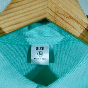 Cyan Casual T Shirt (Men's)