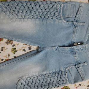 Blue Denim Jean's For  Women